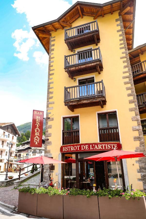 Art Hotel Grandes Murailles Valtournenche Bagian luar foto